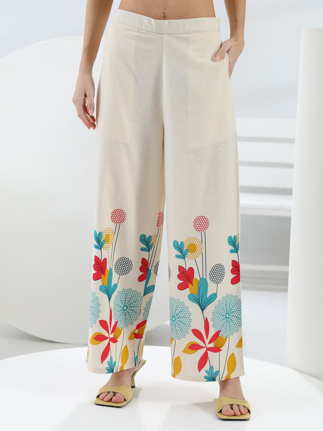  Mustard Solid Cotton Co-Ord Set 