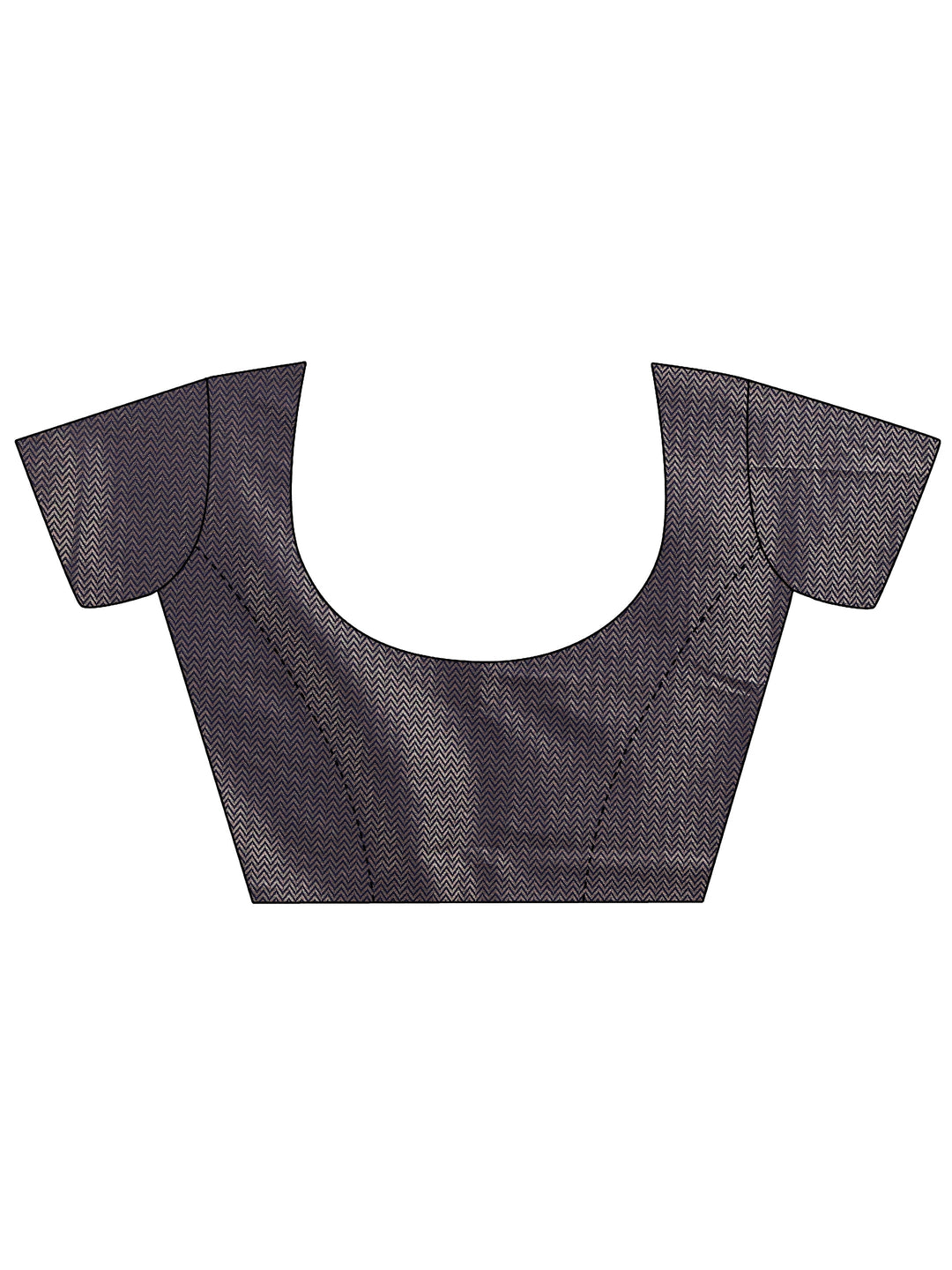  Blue Woven Design Banarsi Silk Blend Saree With Unstitched Blouse Piece 