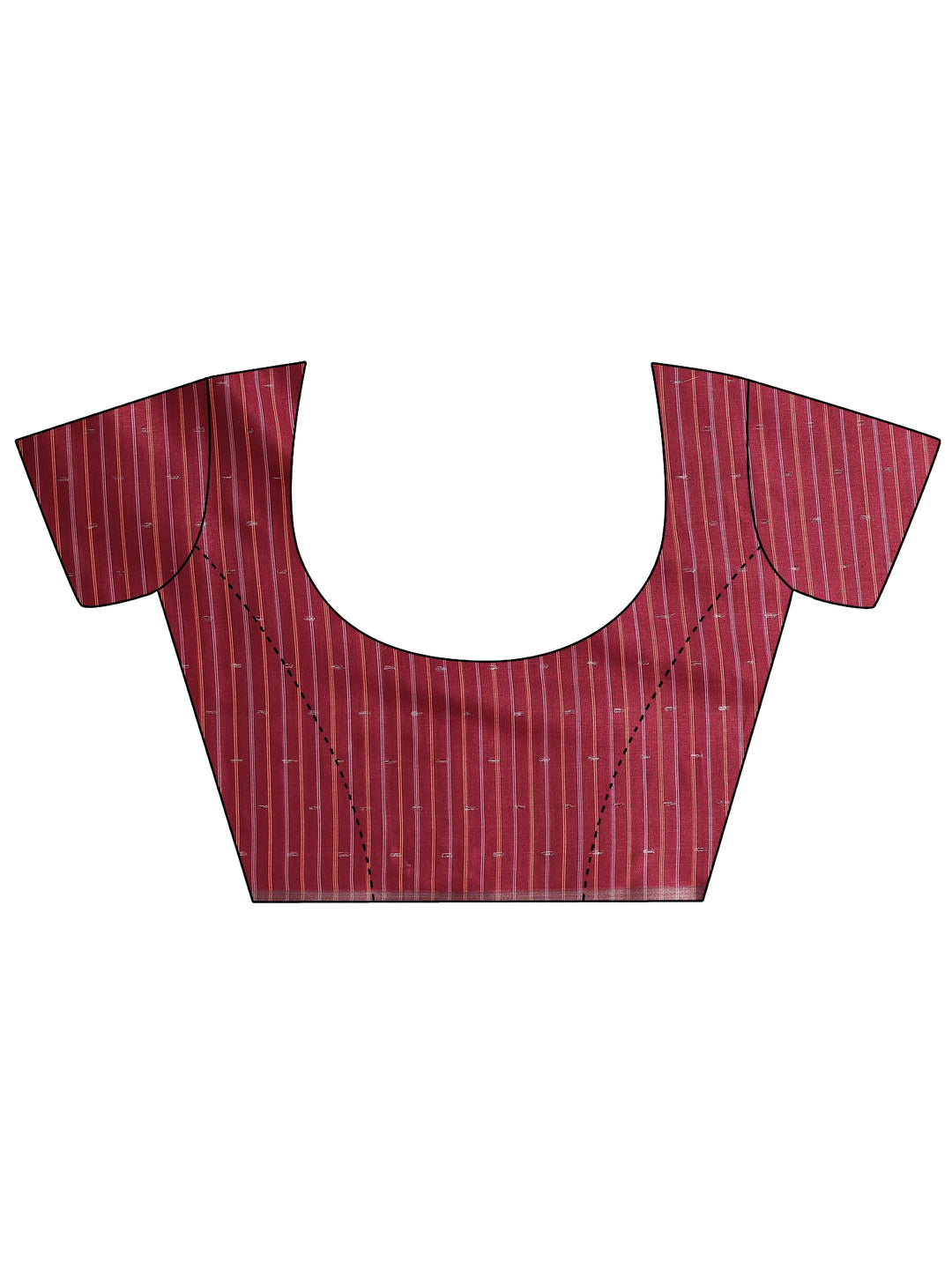  Green Printed Silk Blend Saree With Unstitched Blouse Piece 