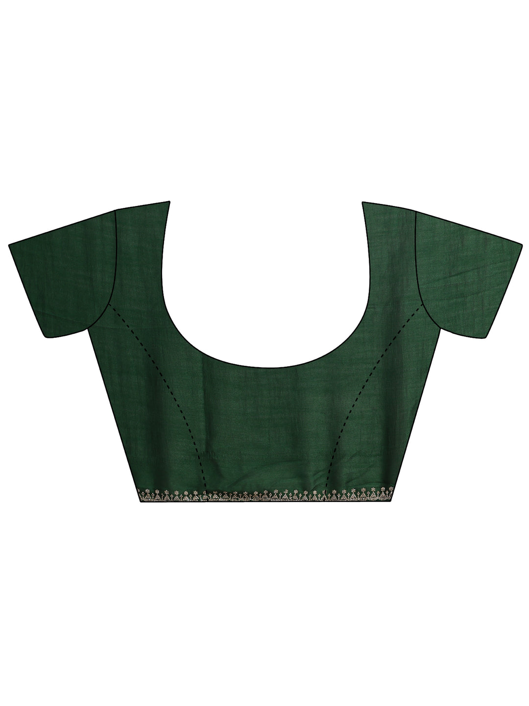  Red Floral Printed Silk Blend Saree With Unstitched Blouse Piece 