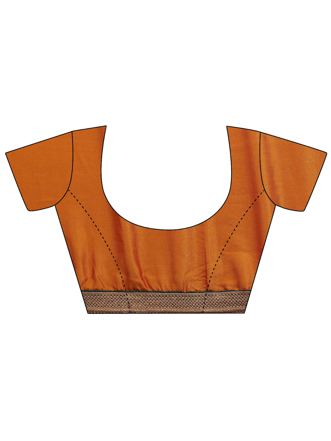  Mustard Bandhani Printed Silk Blend Saree With Unstitched Blouse Piece 