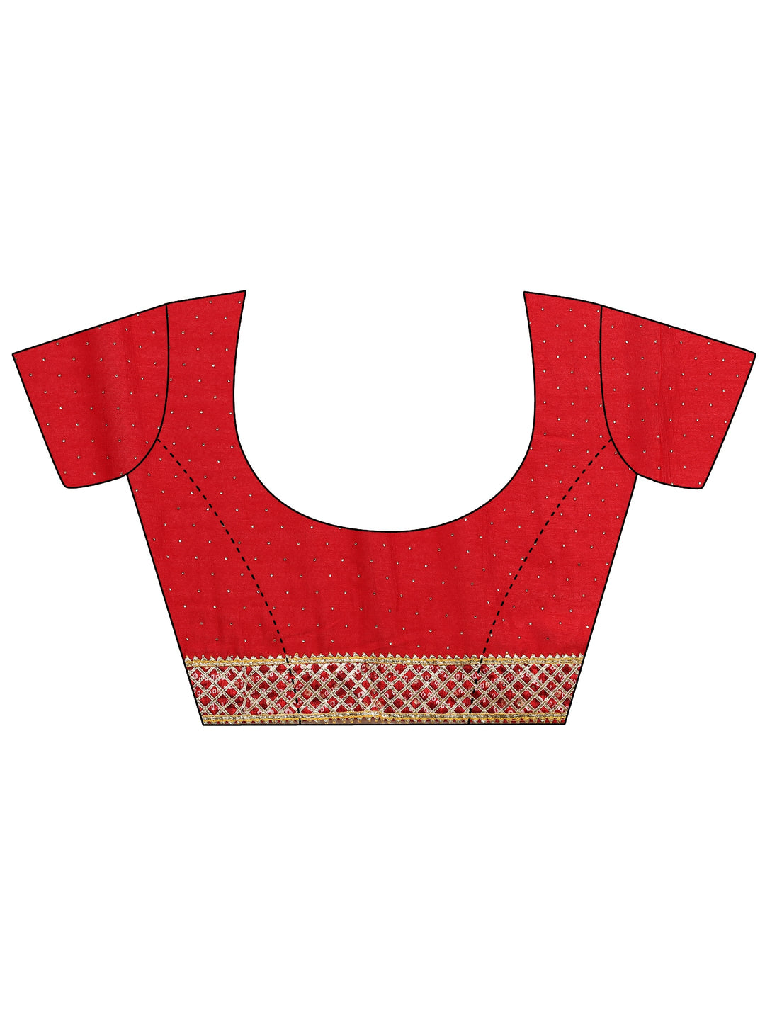  Mustard Embellished Silk Blend Saree With Unstitched Blouse Piece 