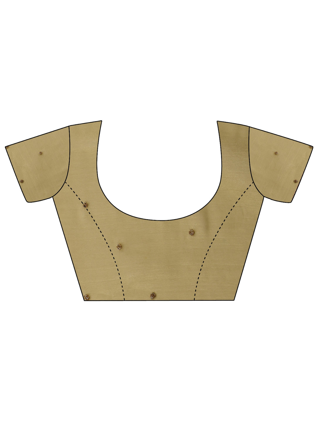  Green Embellished Silk Blend Saree With Unstitched Blouse Piece 