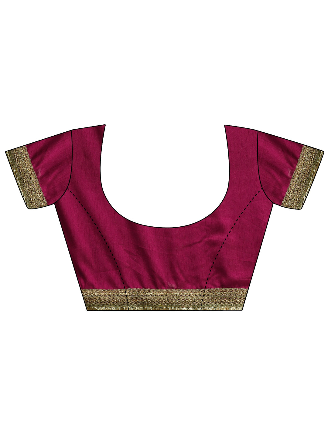  Blue Bandhani Printed Silk Blend Saree With Unstitched Blouse Piece 