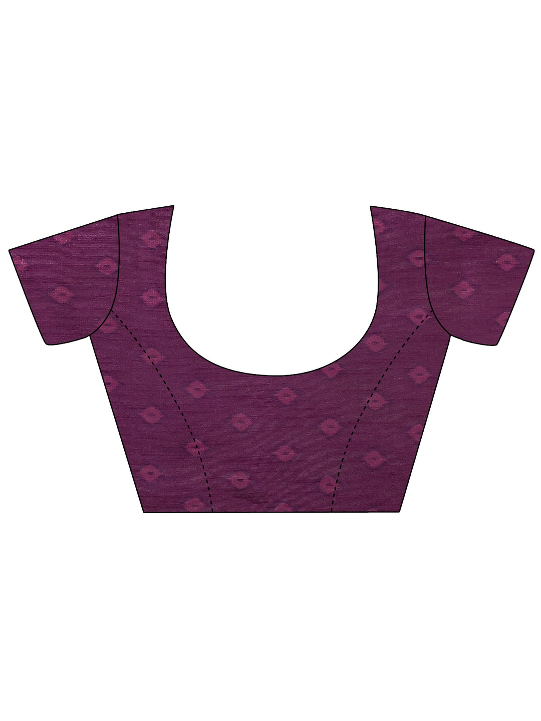  Teal Ikat Printed Silk Saree With Unstitched Blouse Piece 