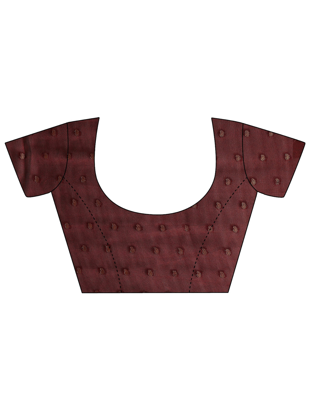  Pink Ethnic Motifs Printed Silk Blend Saree With Unstitched Blouse Piece 