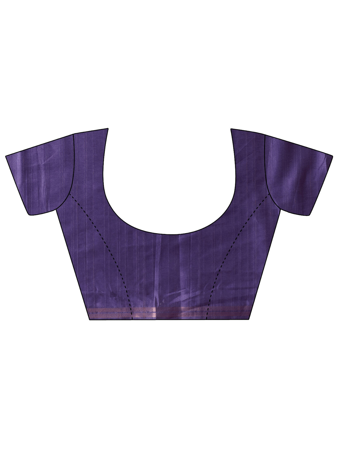  Lavender Ethnic Motif Printed Silk Blend Saree 
With Unstitched Blouse Piece 