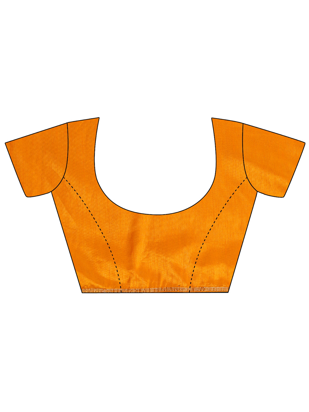  Red Ethnic Printed Silk Blend Saree With Unstitched Blouse Piece 