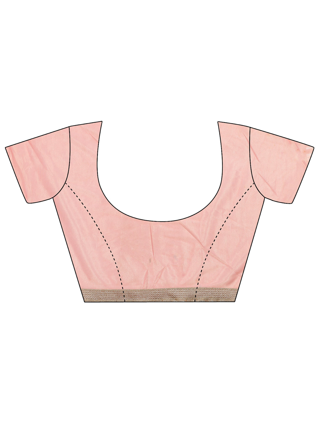  Pink Embellished Silk Blend Saree
With Unstitched Blouse Piece 