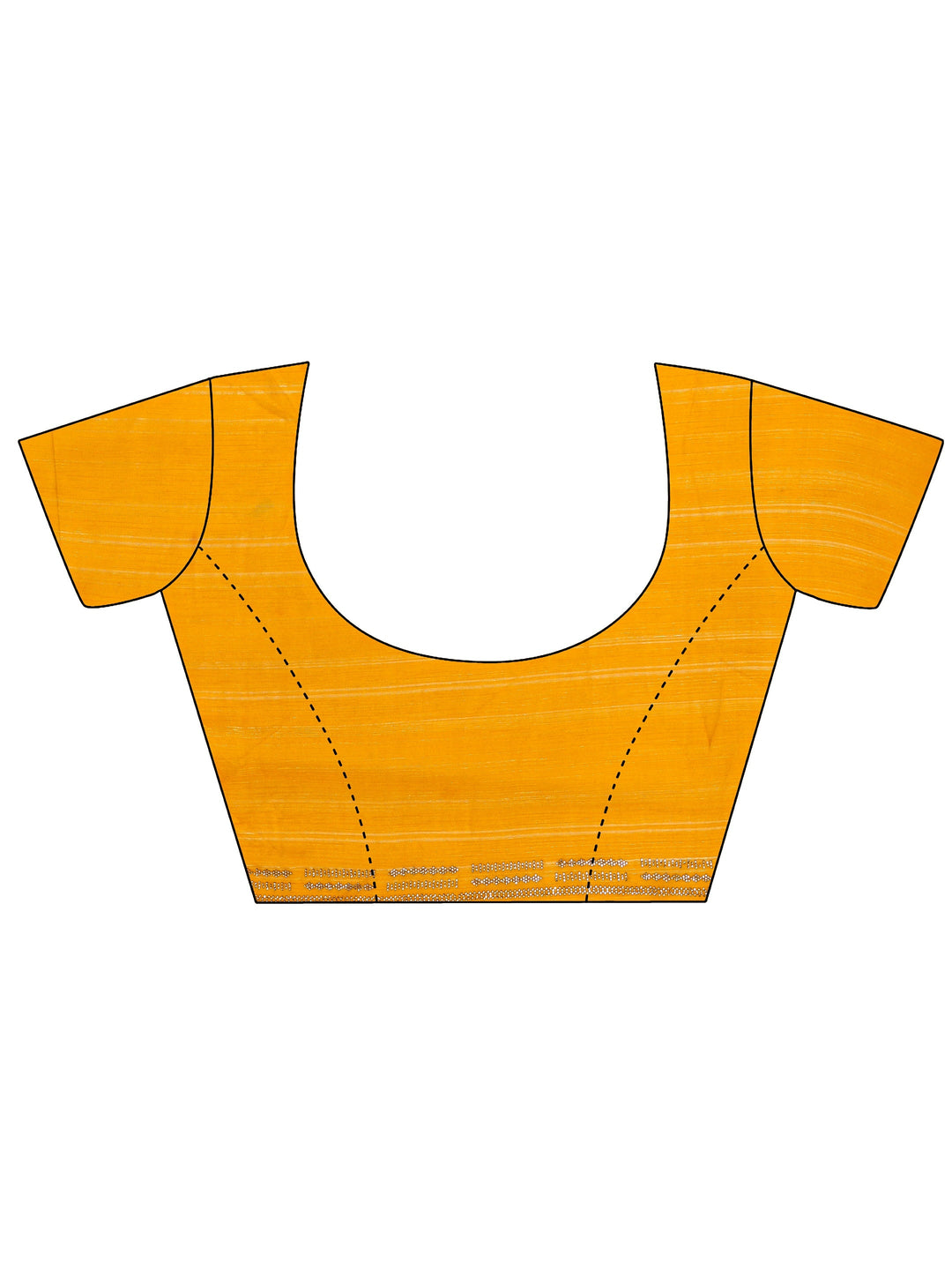  Mustard Embellished Embellished Tissue Saree With Unstitched Blouse Piece 