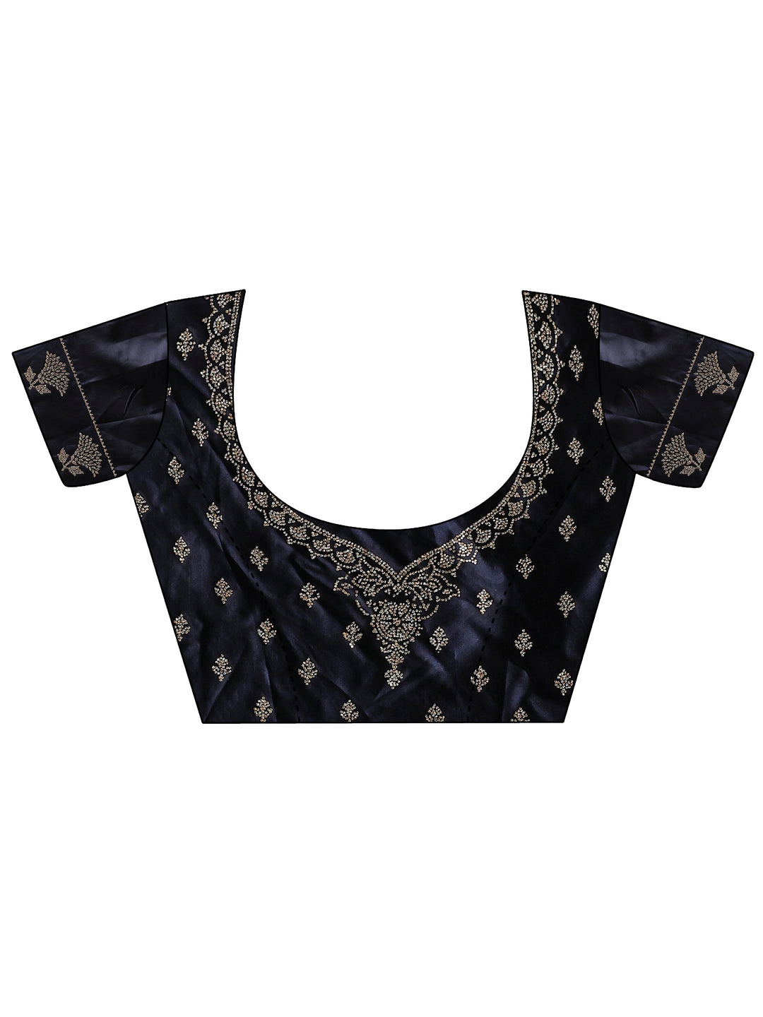  White Solid Tissue Saree With Unstitched Blouse Piece 