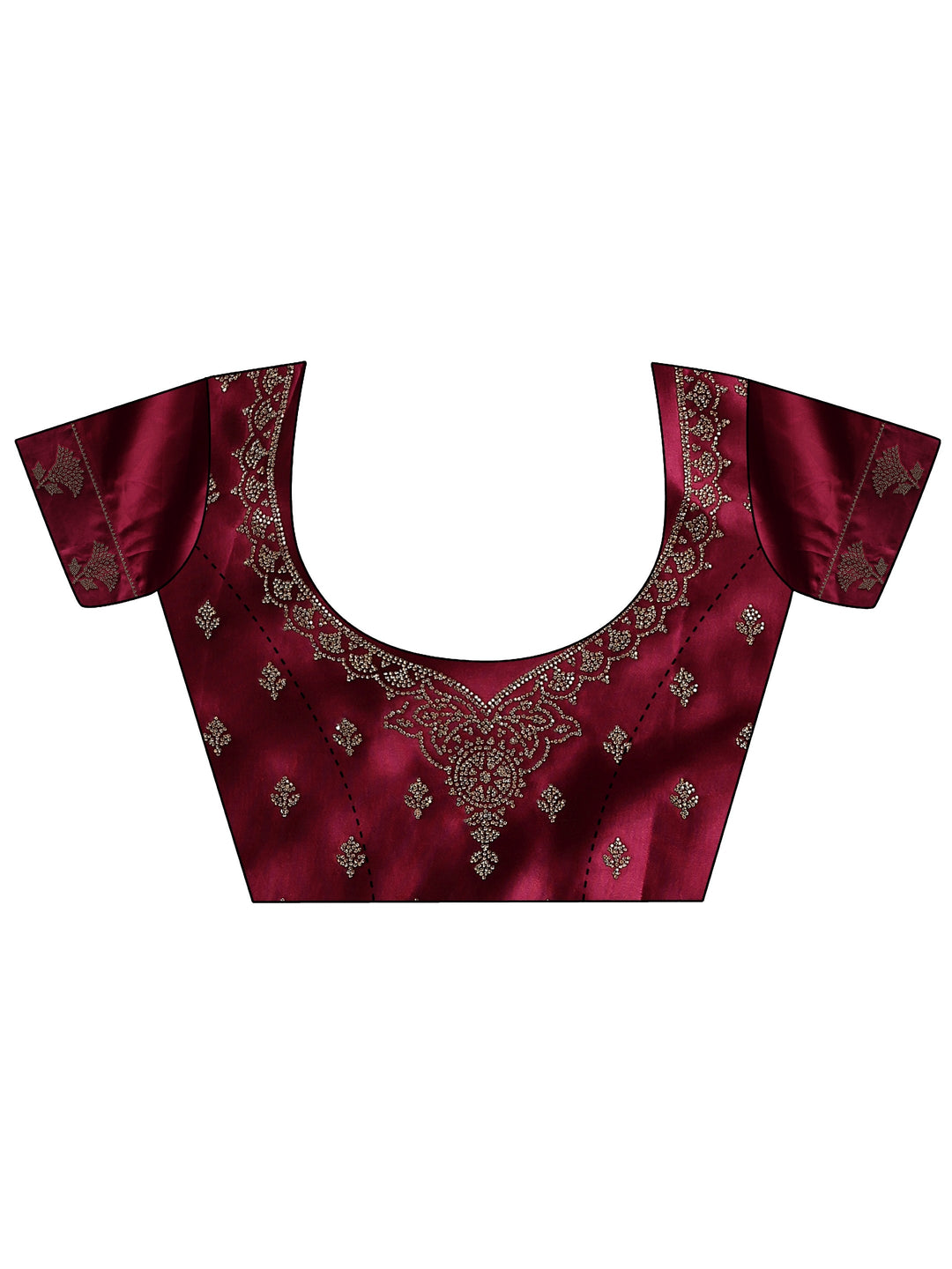  Green Solid Tissue Saree With Unstitched Blouse Piece 