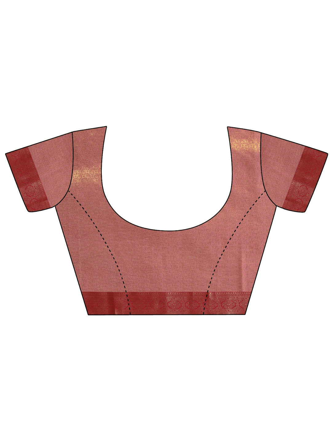  Blue Woven Design Banarasi Silk Blend Saree With Unstitched Blouse Piece 