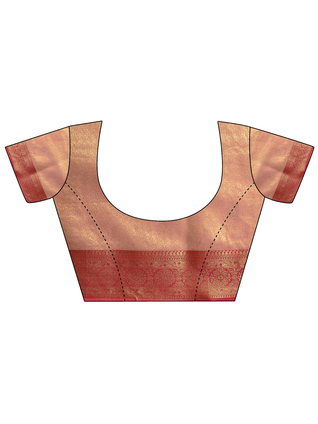  Mustard Woven Design Banarasi Silk Blend Saree With Unstitched Blouse Piece 