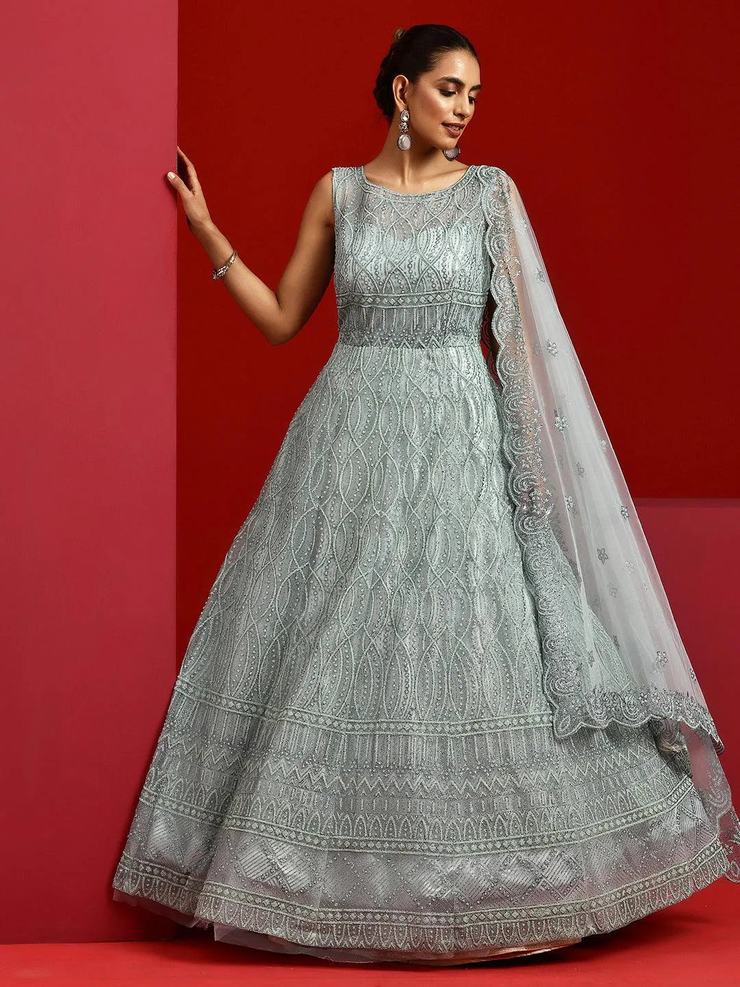 Shop Party Wear Long Dresses for Women Online in India Libas