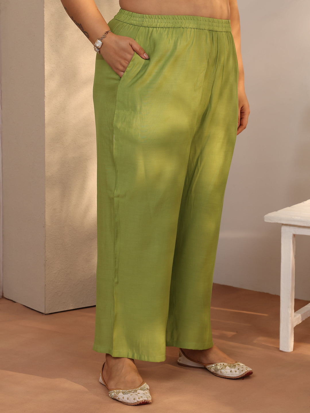  Plus Size Multi Printed Silk blend Straight Suit Set With Dupatta 