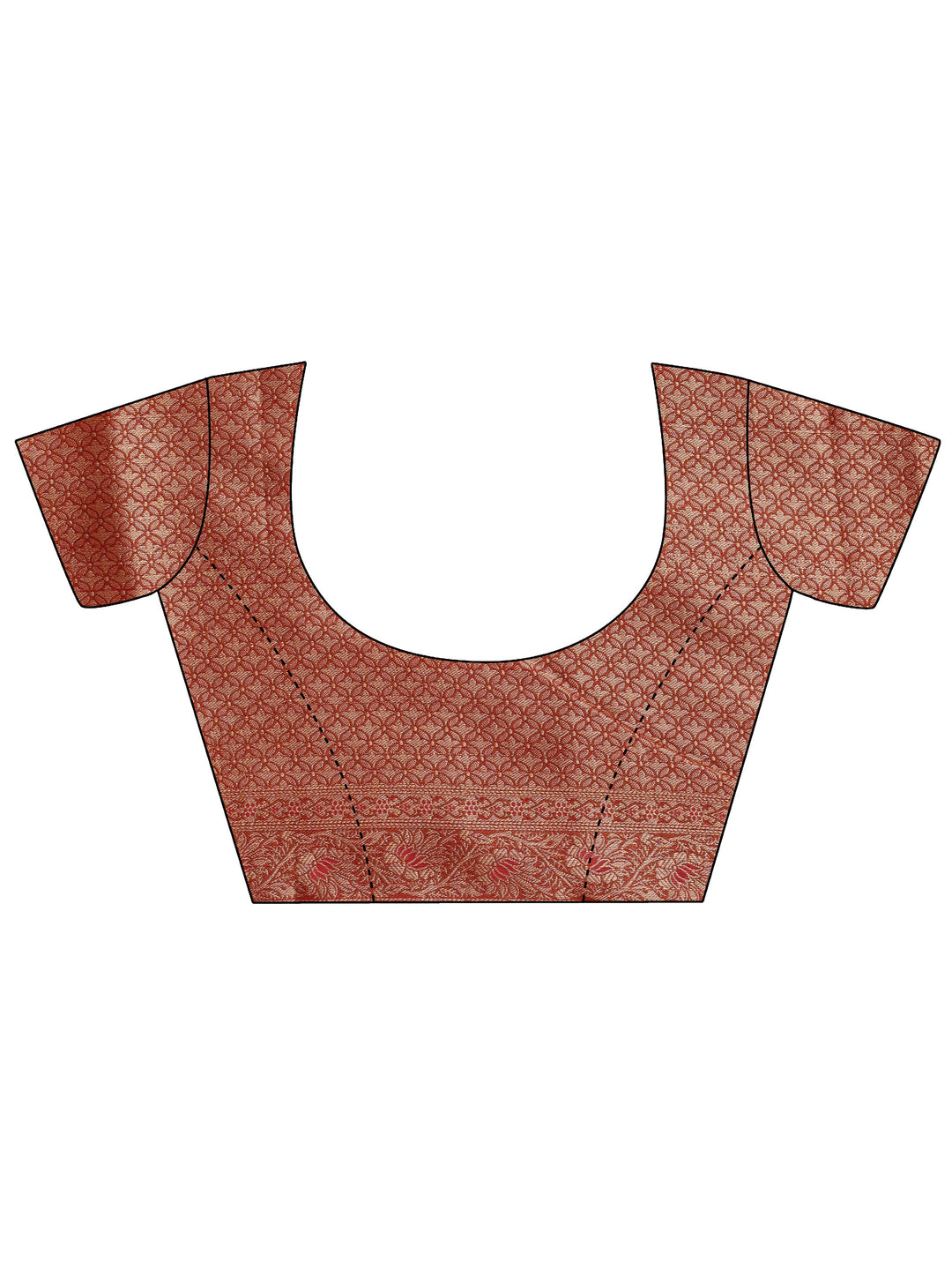  Pink Banarasi Silk Blend Saree 