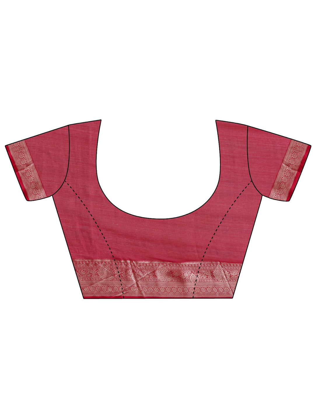  Blue Pochampally Ikkat Chiffon Saree With Unstitched Blouse Piece 