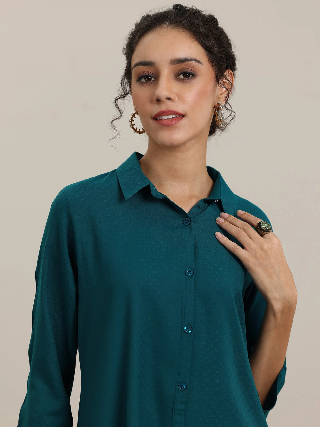 Rama Self Design Rayon Tunic 