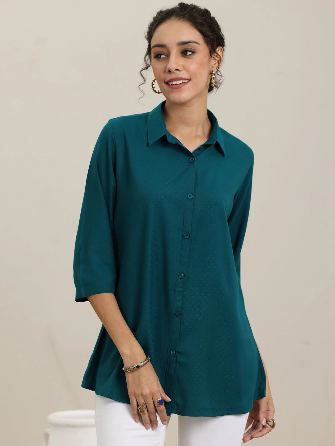  Rama Self Design Rayon Tunic 
