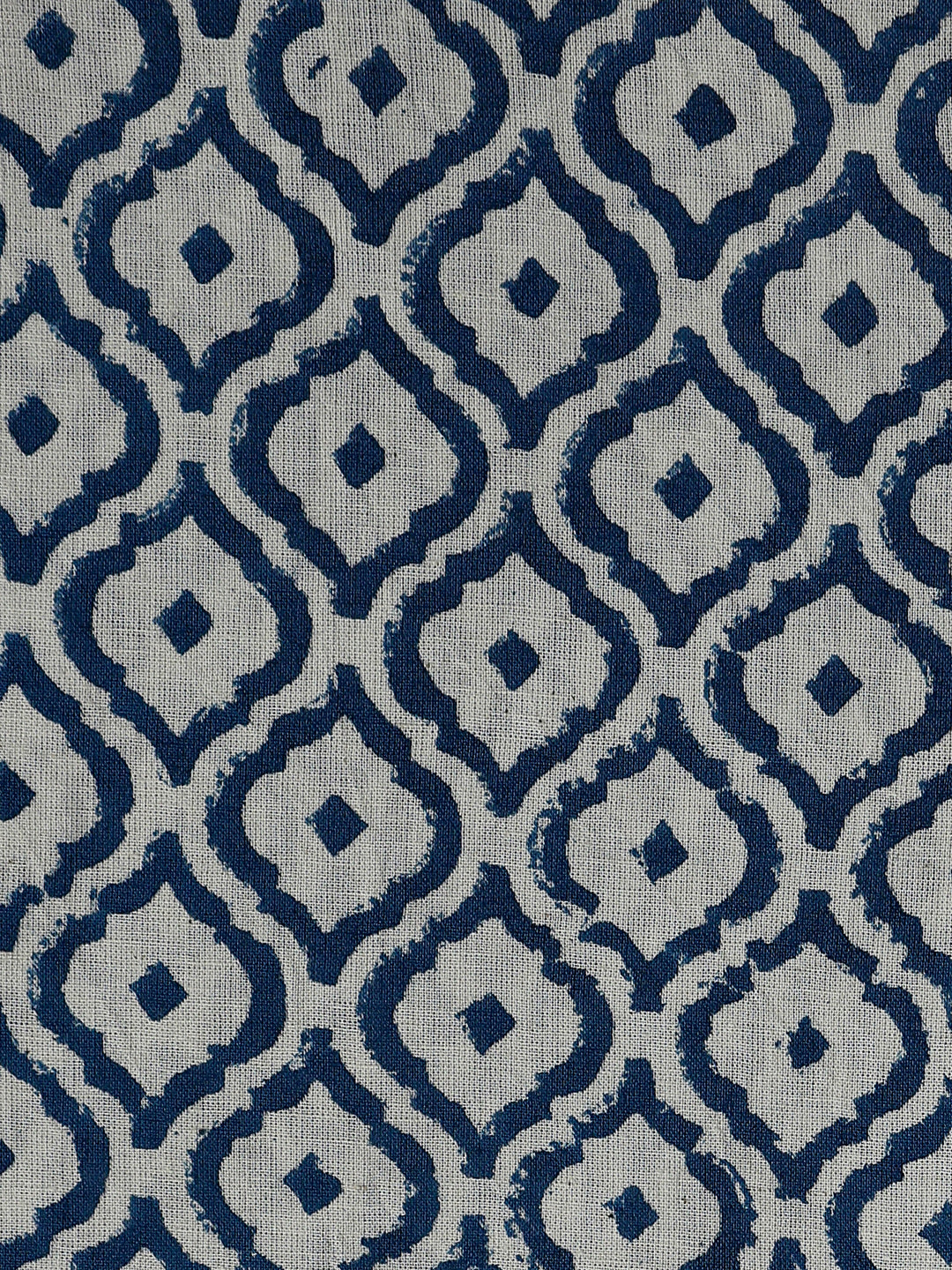  Blue Floral Printed Cotton Dress Material With Dupatta 