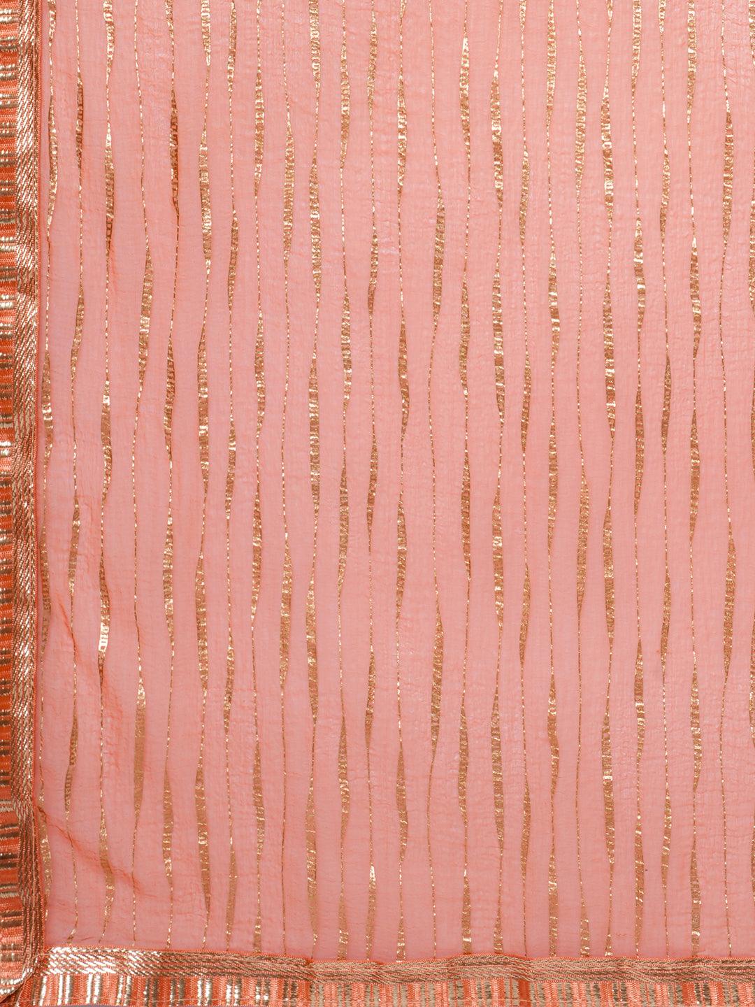  Off White Printed Cotton Straight Suit With Dupatta 