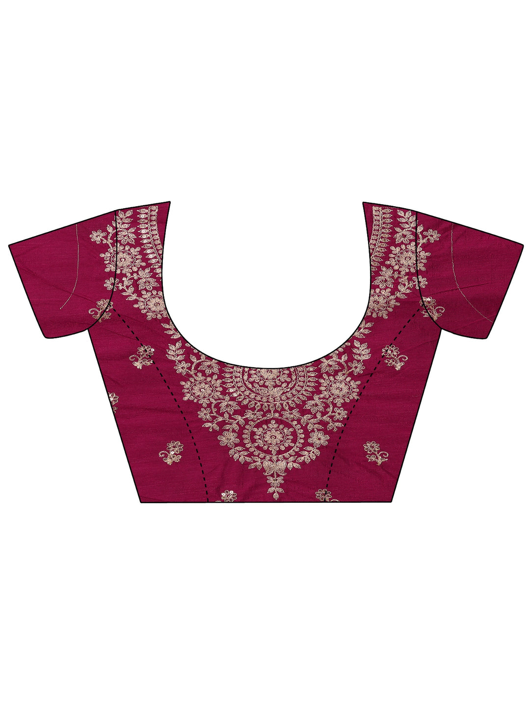  Pink Bandhani  Printed Silk Blend Saree With Unstitched Blouse Piece 