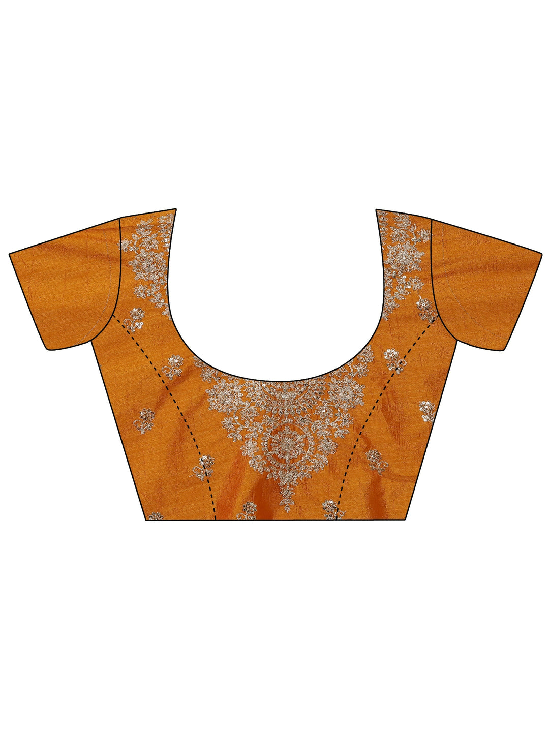  Mustard Bandhani  Printed Silk Blend Saree With Unstitched Blouse Piece 