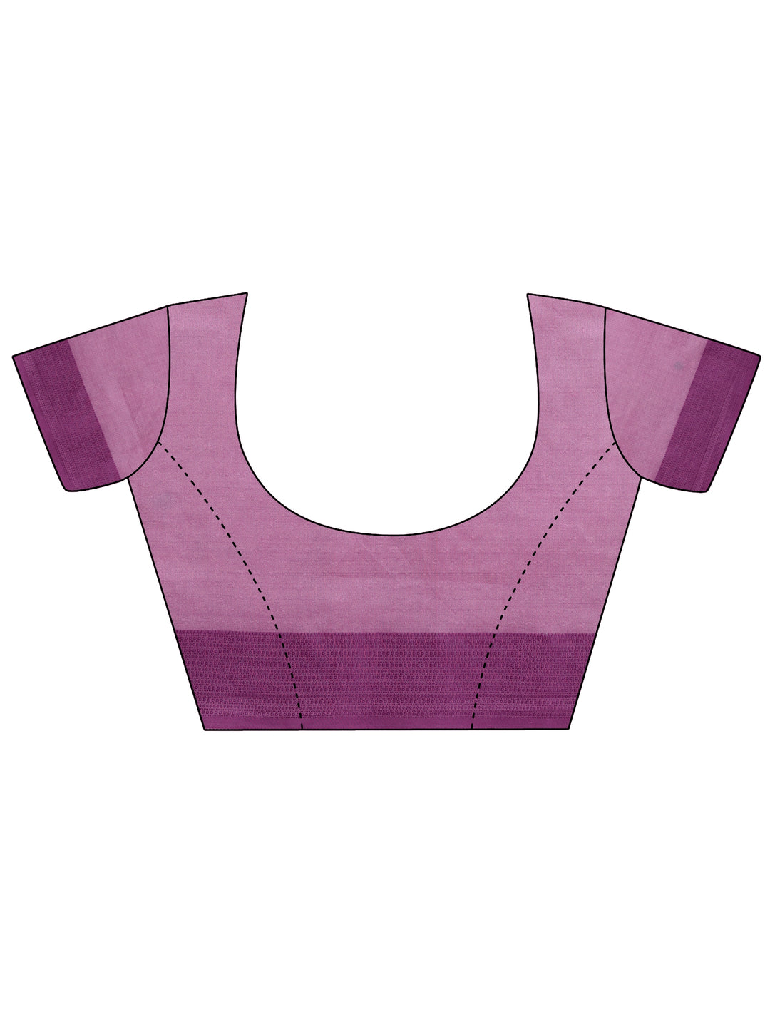  Mauve Embroidered Organza Saree With Unstitched Blouse Piece 