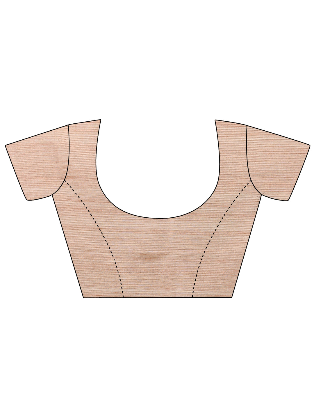  Beige Printed Silk Blend Sarees With Unstitched Blouse Piece 