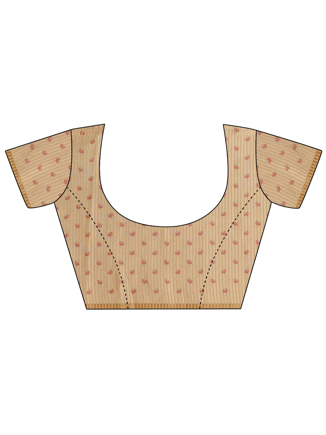  Green Printed Silk Blend Sarees With Unstitched Blouse Piece 