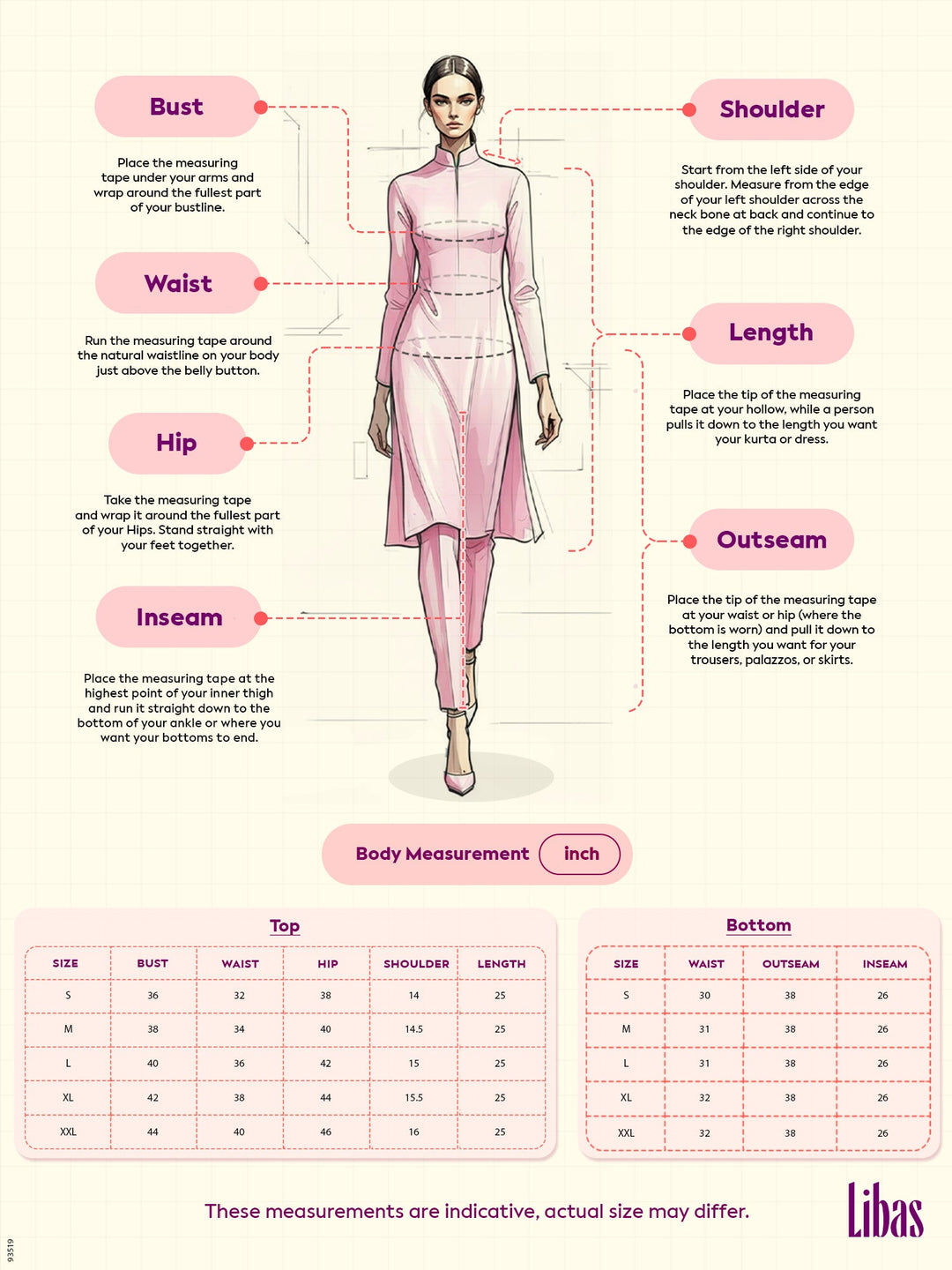  Libas Navy Blue Abstract Printed Cotton Blend Co-Ord Set 