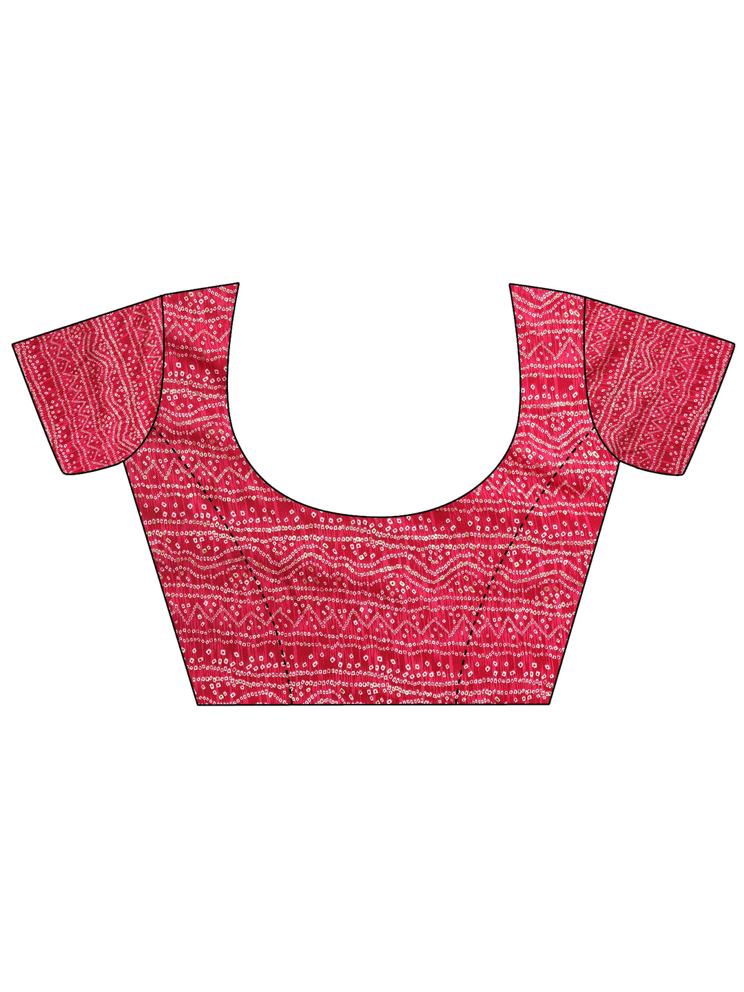  Green Solid Chiffon Saree With Unstitched Blouse Piece 