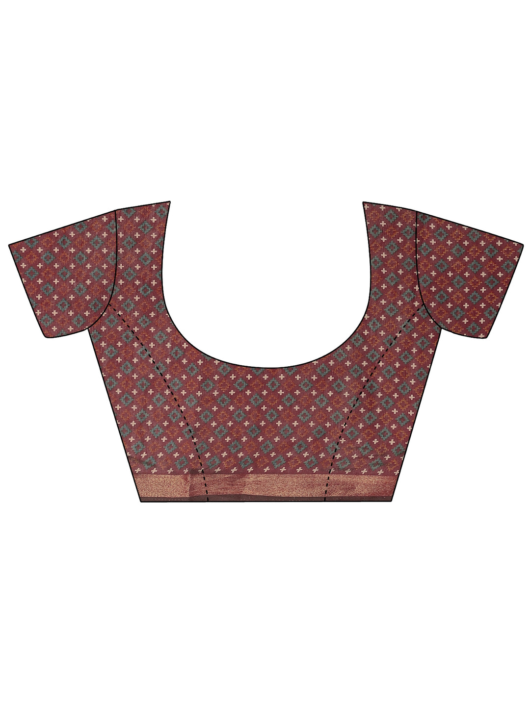  Mustard Solid Silk Blend Saree With Unstitched Blouse Piece 