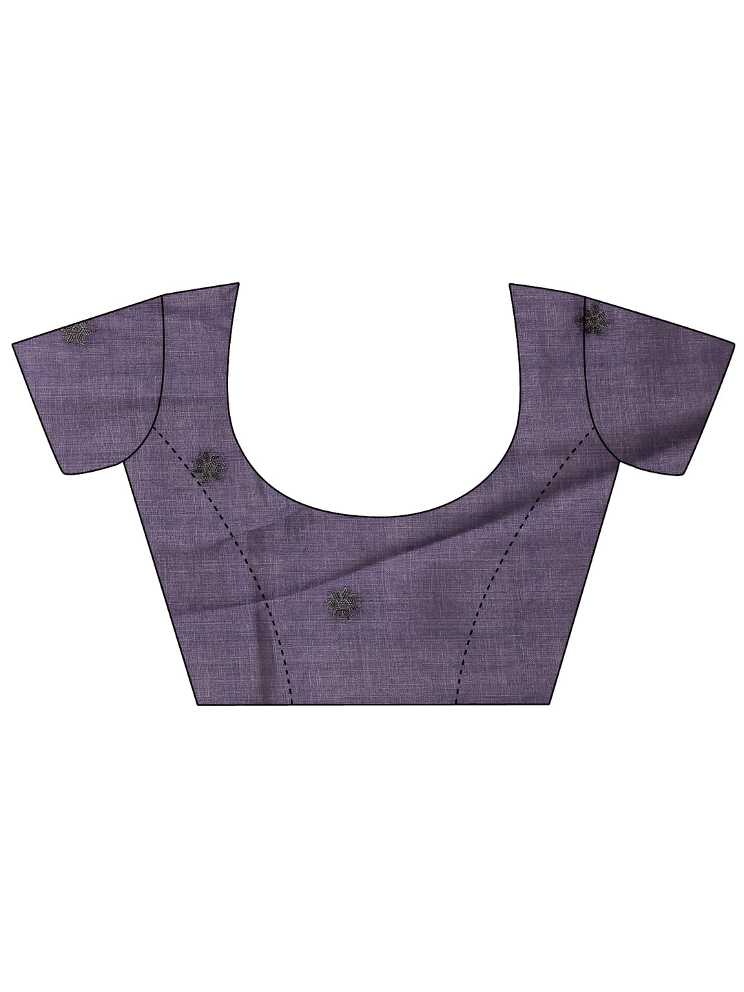  Beige Printed Silk Blend Saree With Unstitched Blouse Piece 