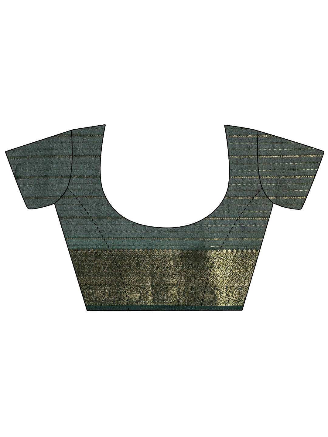  Mustard Woven Design Silk Blend Saree With Unstitched Blouse Piece 