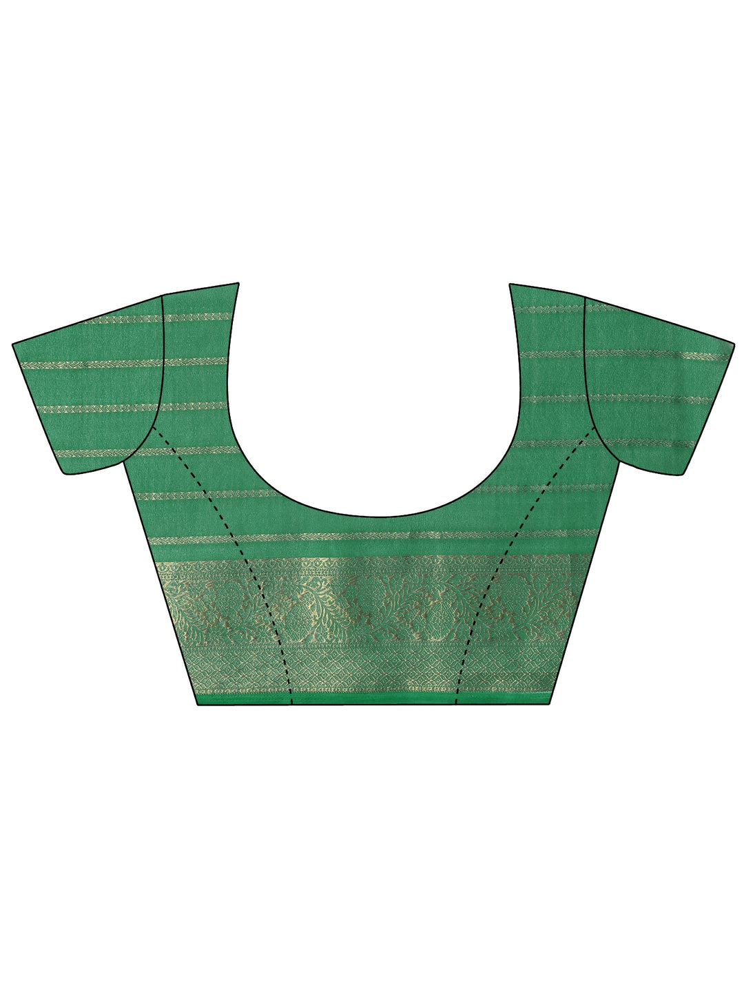  Maroon Woven Design Silk Blend Saree With Unstitched Blouse Piece 