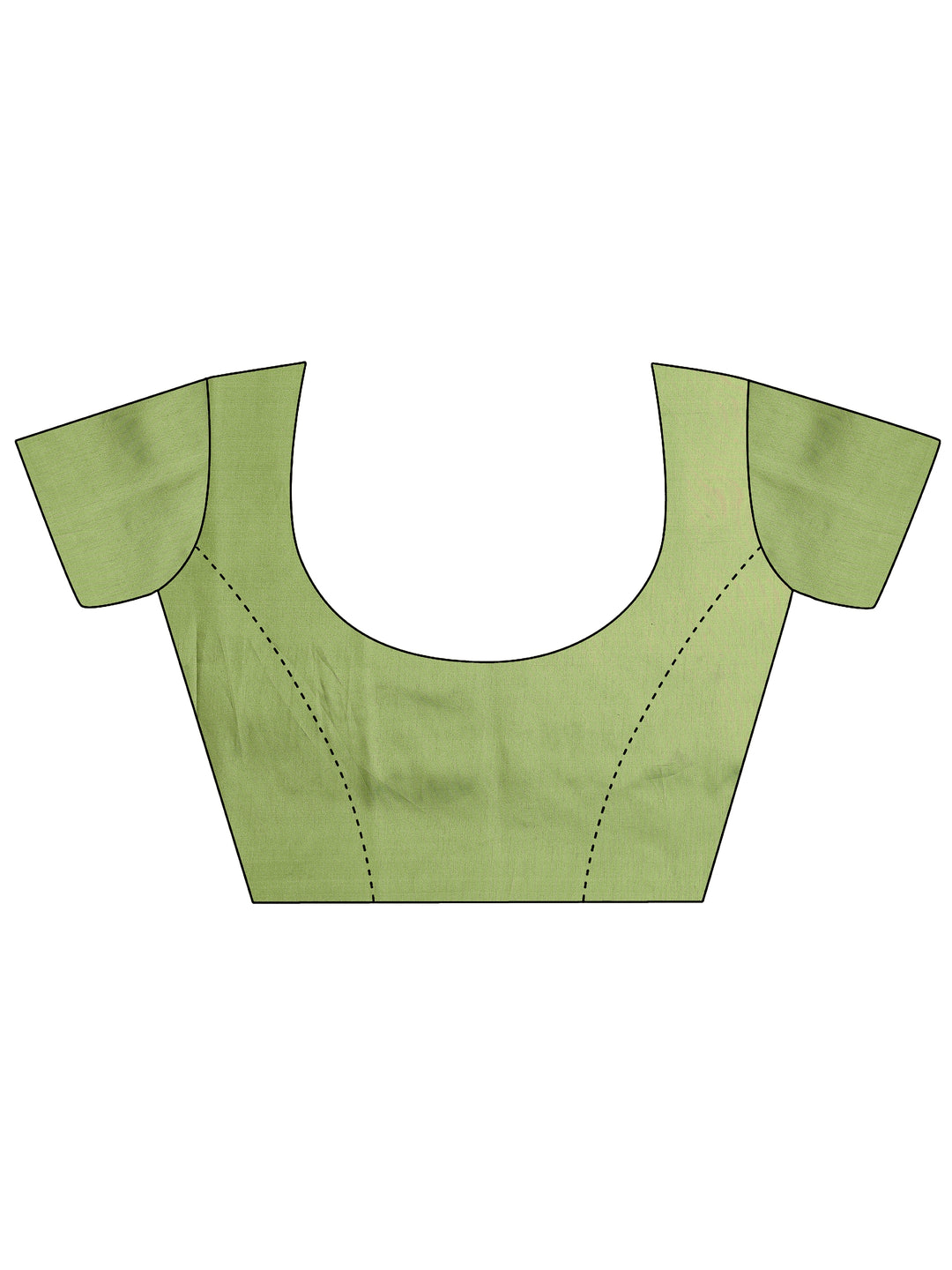  Green Woven Design Silk Blend Saree With Unstitched Blouse Piece 