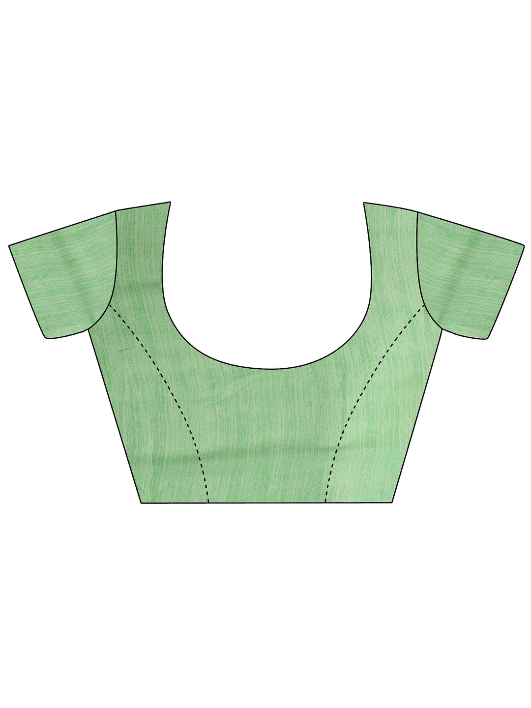  Multi Abstract Printed Georgette Saree With Unstitched Blouse Piece 