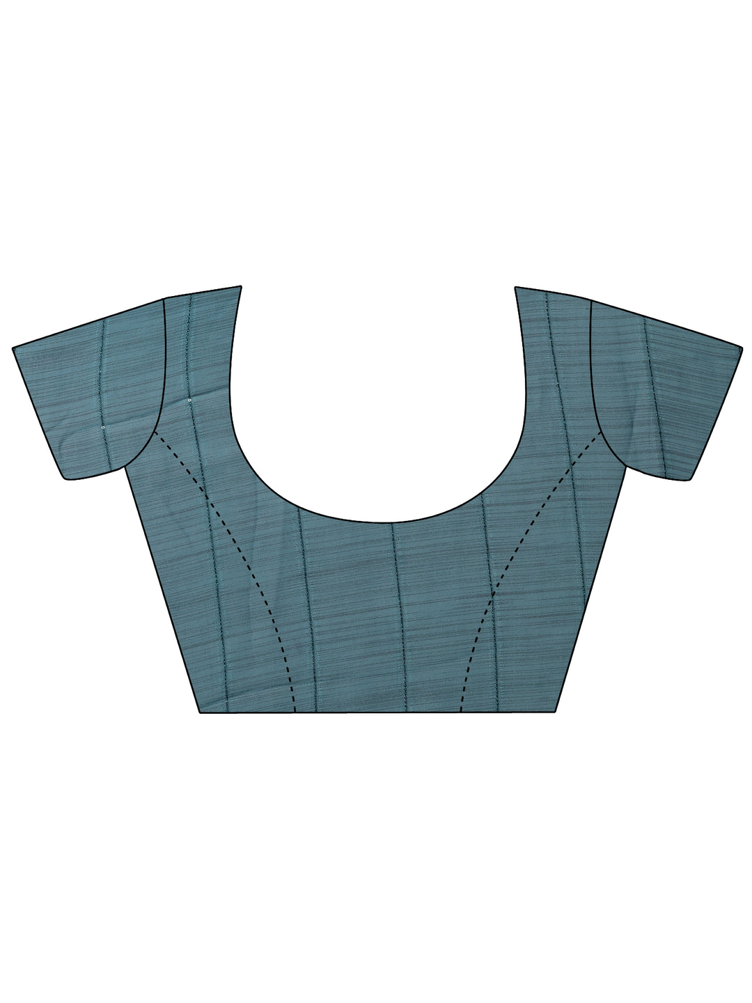  Green Printed Georgette Saree With Unstitched Blouse Piece 