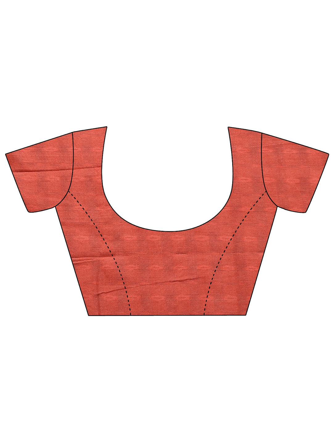  Beige Printed Silk Blend Saree With Unstitched Blouse Piece 