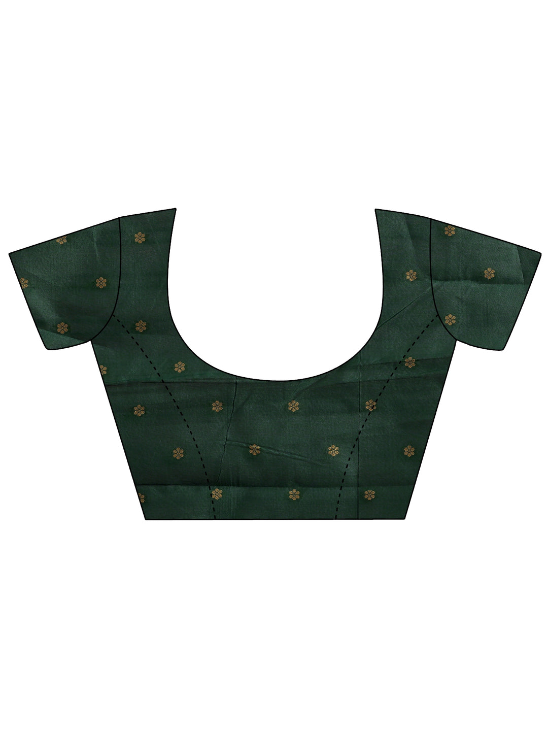  Orange Woven Design Silk Blend Saree With Unstitched Blouse Piece 