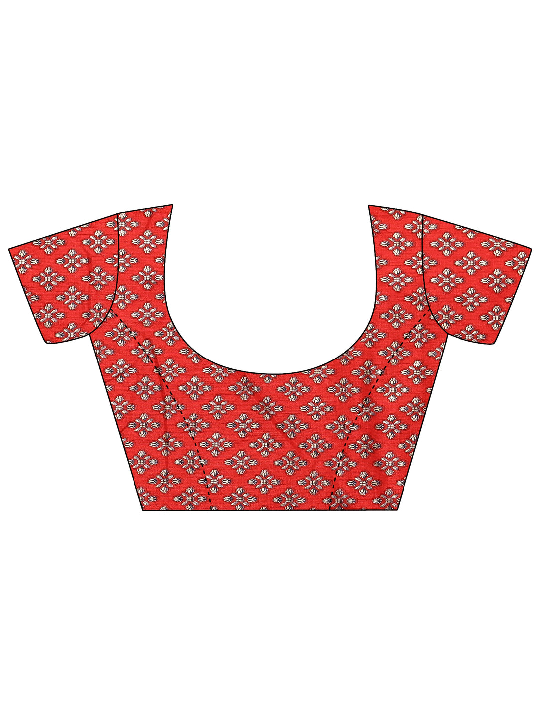  Navy Blue Bandhani Printed Sarees With Unstitched Blouse Piece 