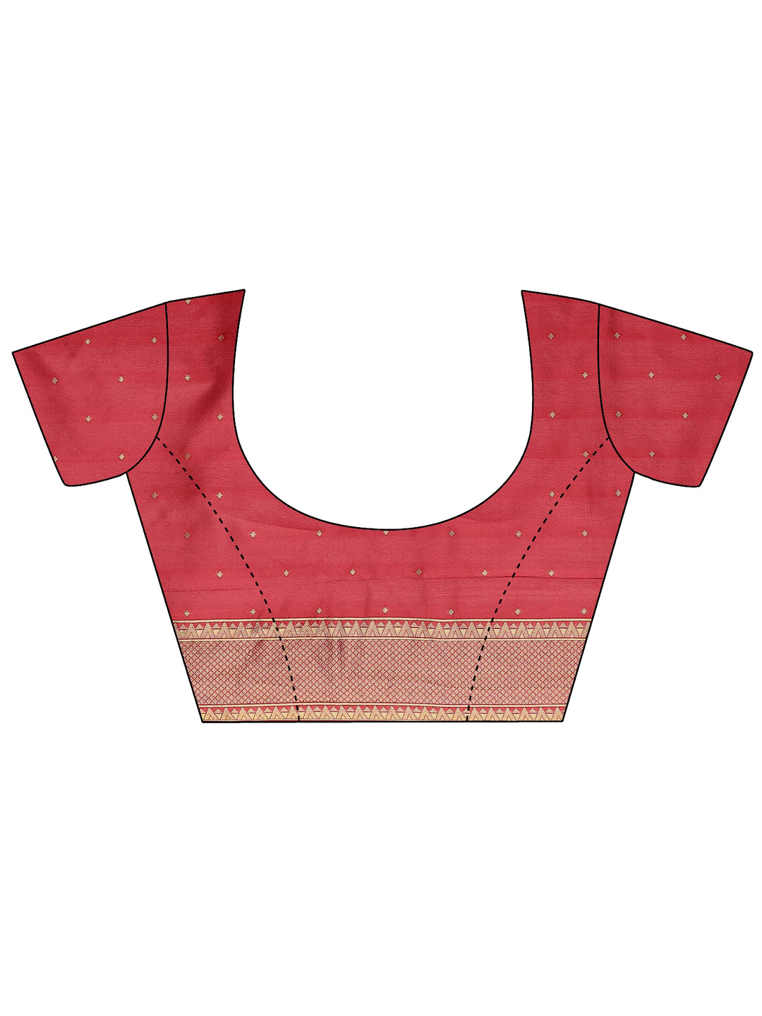  Blue Woven Design Silk Blend Sarees With Unstitched Blouse Piece 