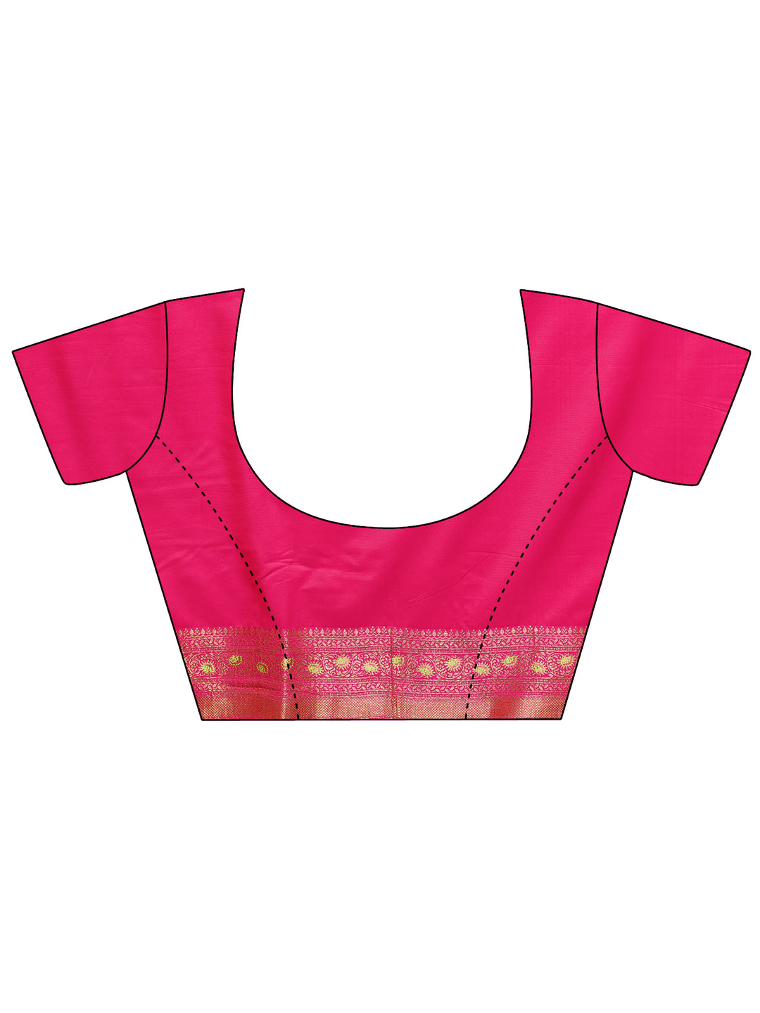  Green Woven Design Silk Blend Sarees With Unstitched Blouse Piece 