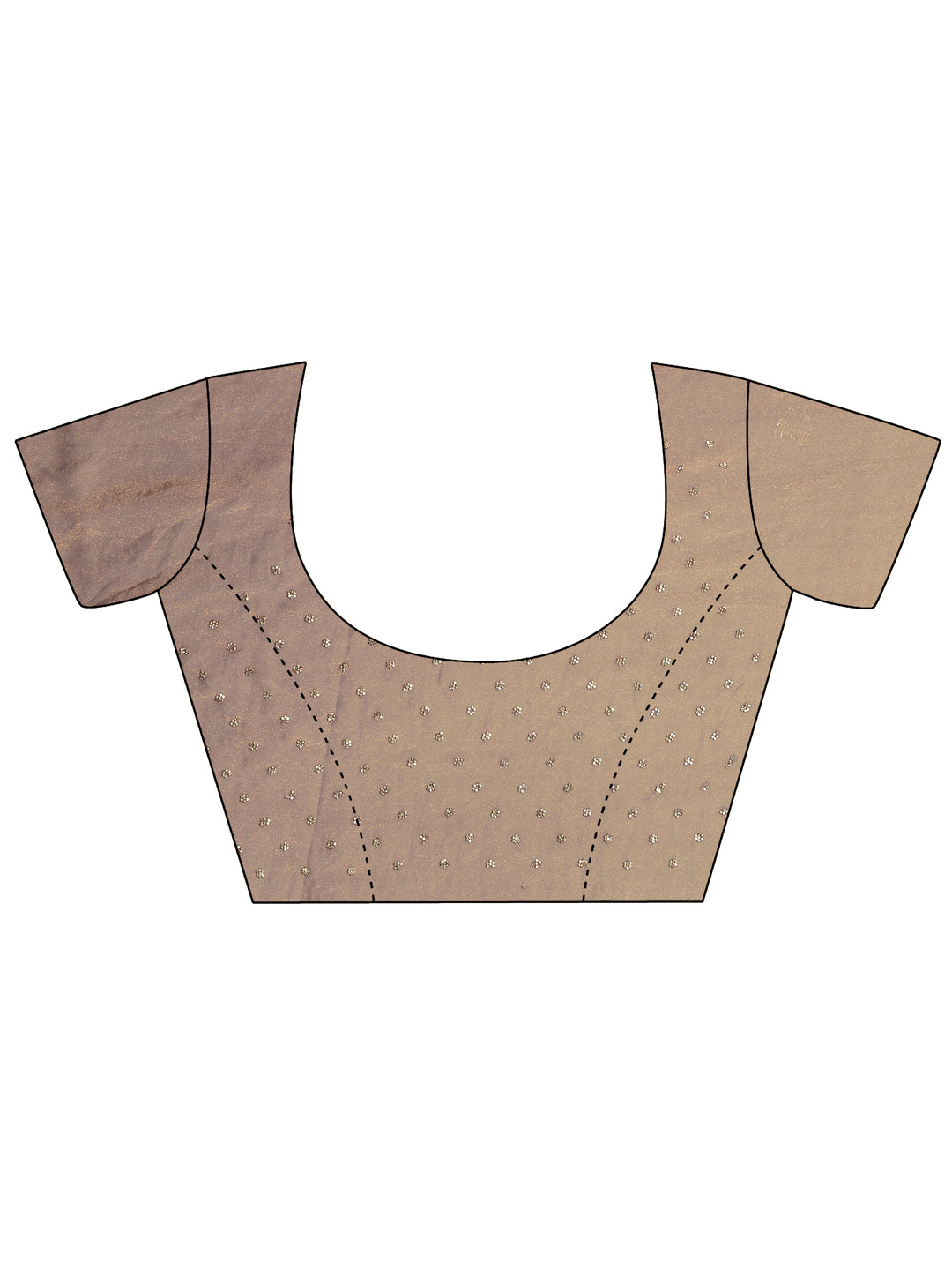  Green Solid Silk Blend Saree With Unstitched Blouse Piece 