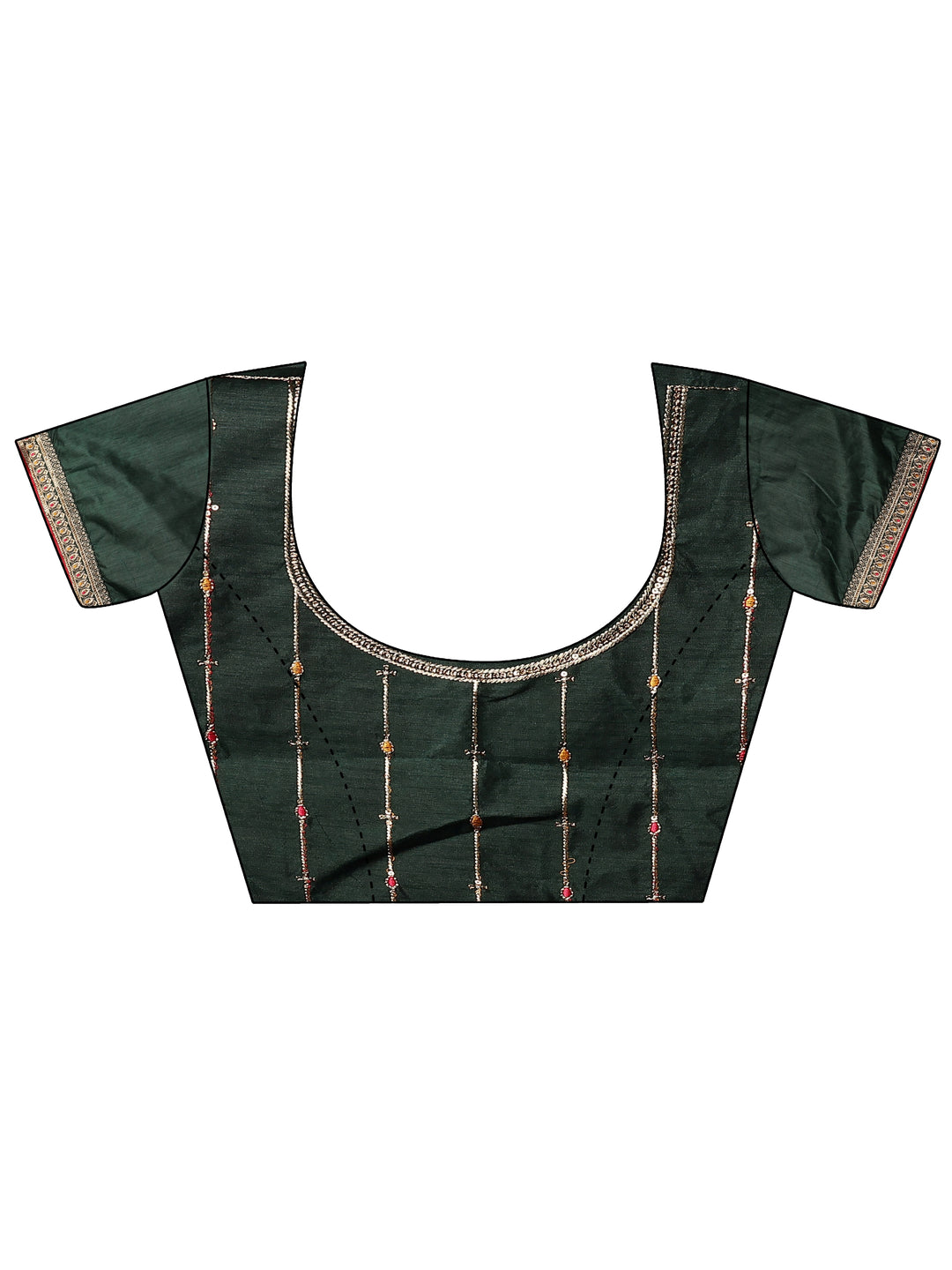  Yellow Solid Silk Blend Saree With Unstitched Blouse Piece 