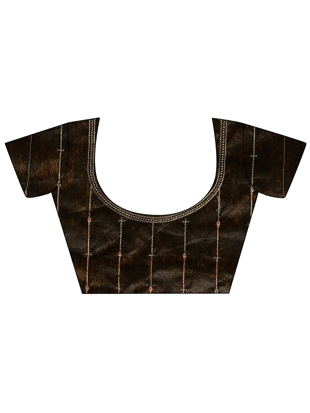  Lavender Solid Silk Blend Saree With Unstitched Blouse Piece 