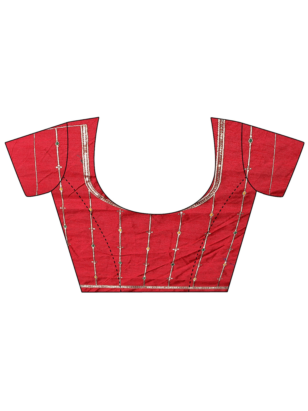  Lavender Solid Silk Blend Saree With Unstitched Blouse Piece 