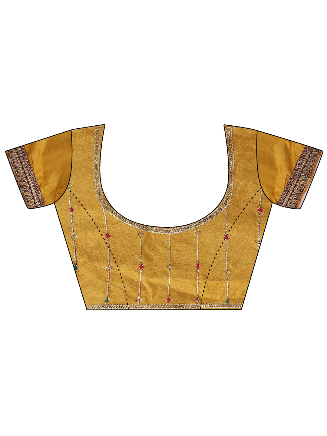  Pink Solid Silk Blend Saree With Unstitched Blouse Piece 